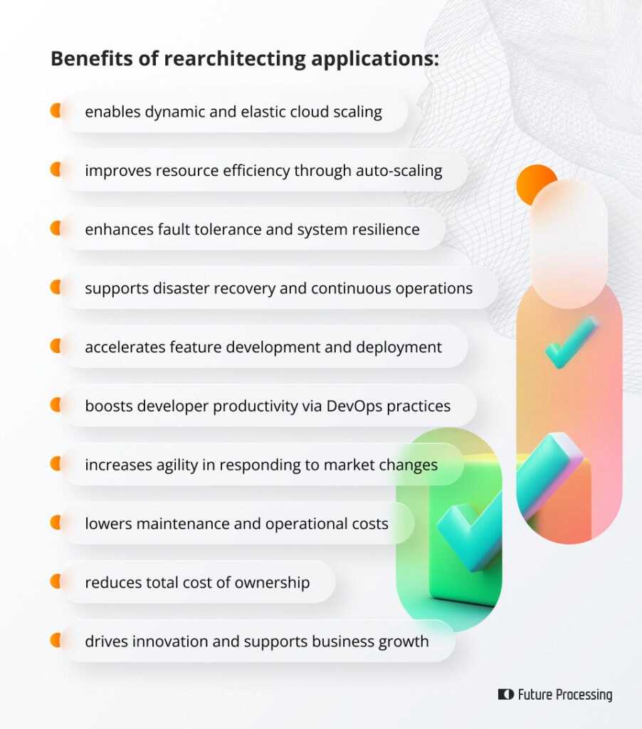 Rearchitecting: why you should redesign your application rearchitecting-benefits